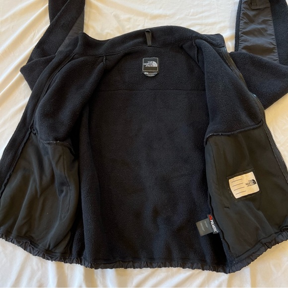 🎉HP🎉 Vintage The North Face Denali Black Polartec Full-Zip Fleece Jacket Large - Picture 7 of 14